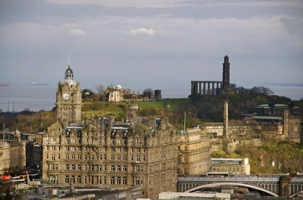 Uitzicht Edinburgh, Schotland