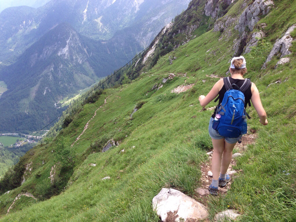 Marcella op de Lofer Alm in Oostenrijk