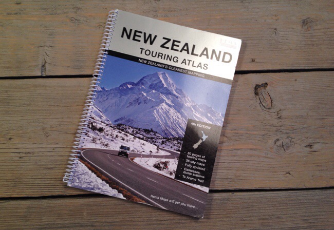 New Zealand touring atlas