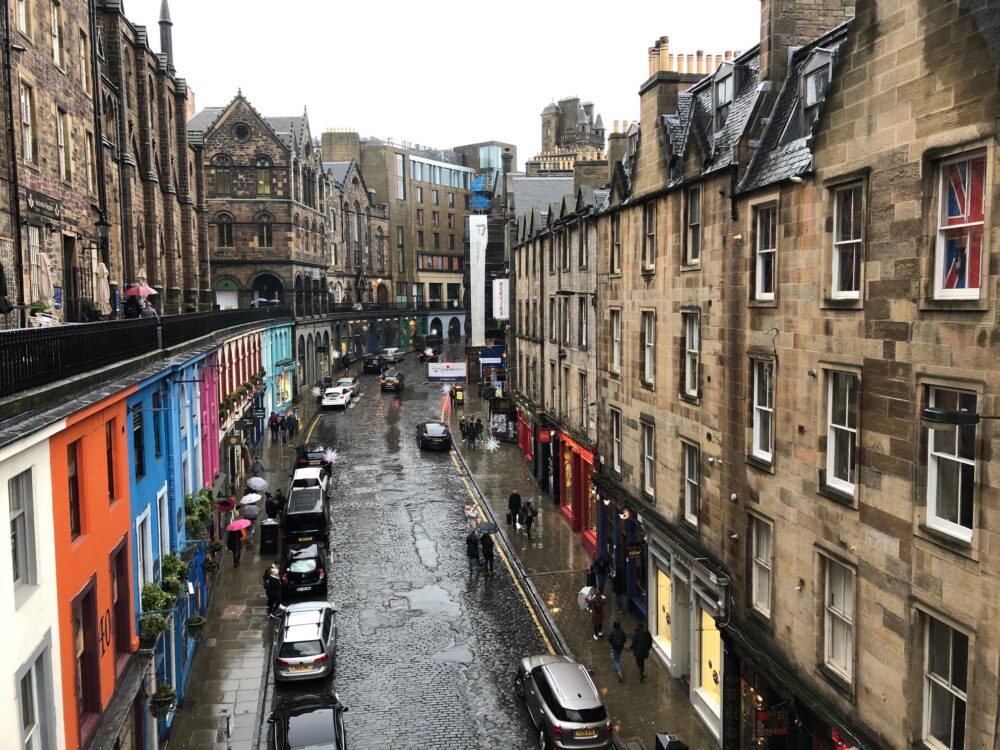 Victoria Street Edinburgh Scotland
