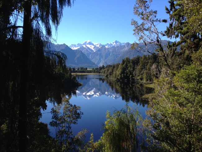 View of views, Lake Matheson, New Zealand