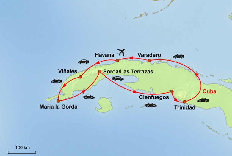 Route Cuba