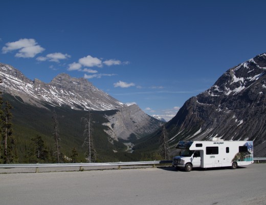 Camper Icefields Parkway, Canada