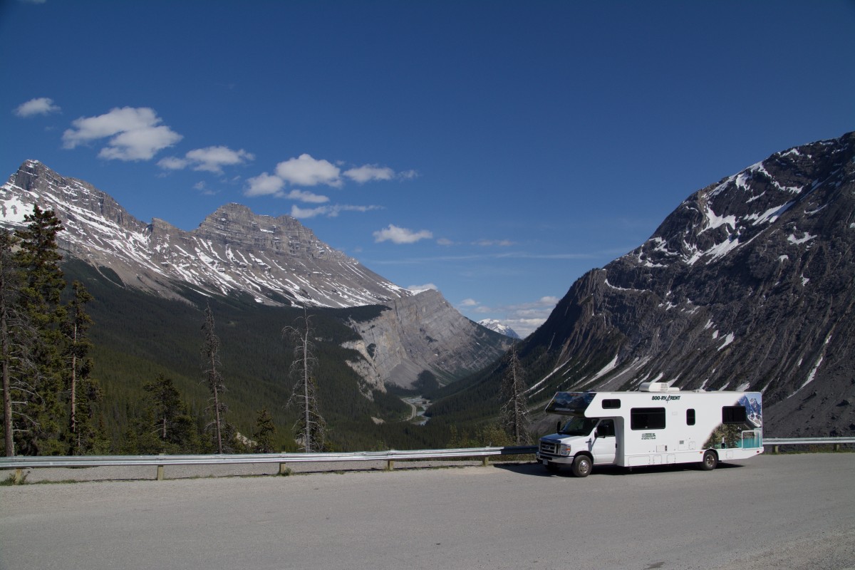 Camper Icefields Parkway, Canada