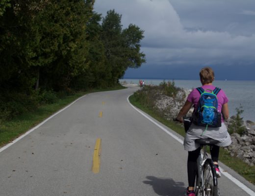 Biking Mackinac Island, Michigan