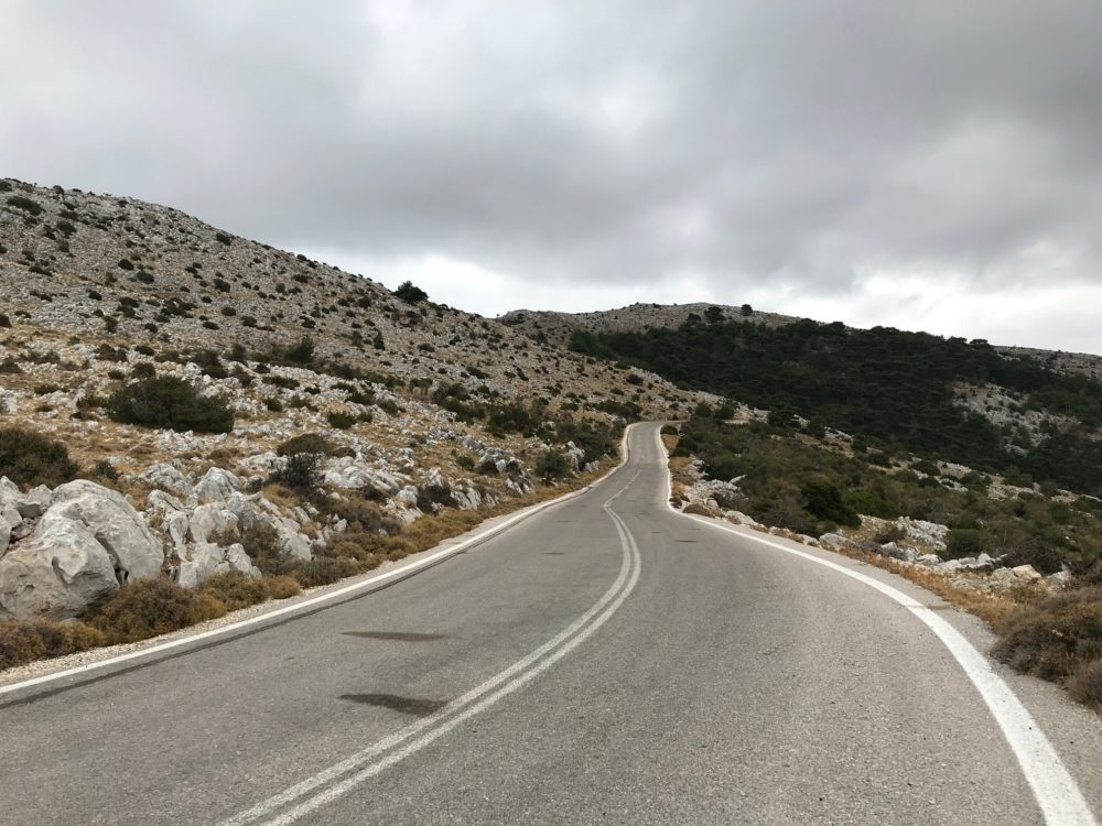 Road Chios Greece