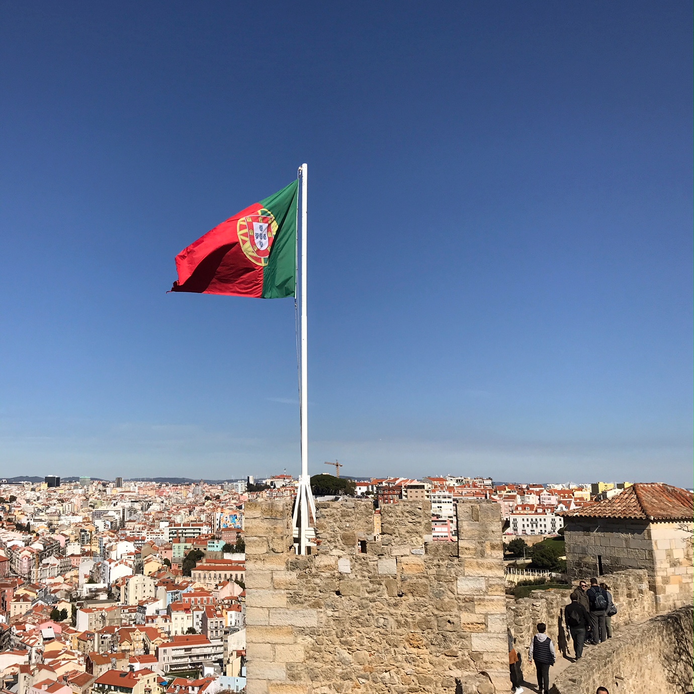 Lissabon Portugal Castelo de São Jorge