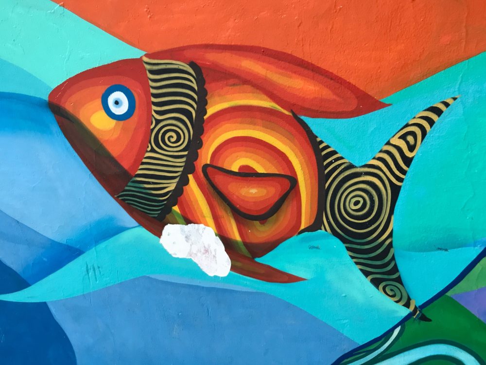 Isla Holbox Mexico streetart