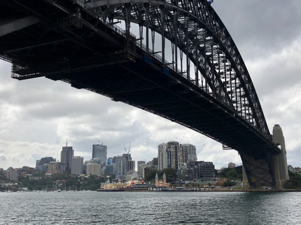 Harbour bridge Sydney Australia
