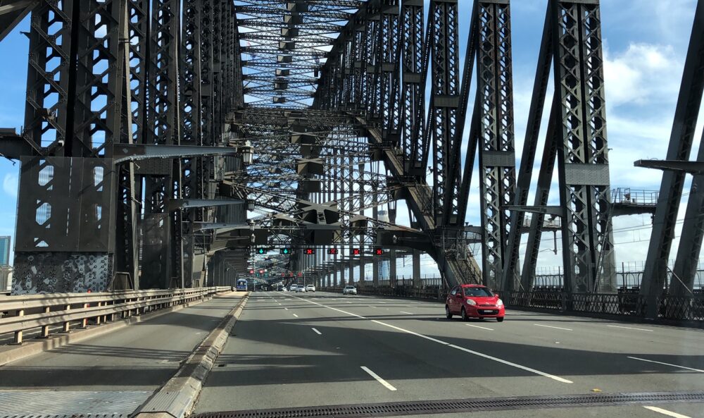 Harbour bridge Sydney Australia