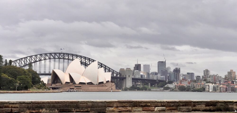 Opera House Harbour Bridge Sydney Australia